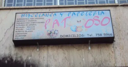 MISCELANEA Y PAPELERIA PATOSO
